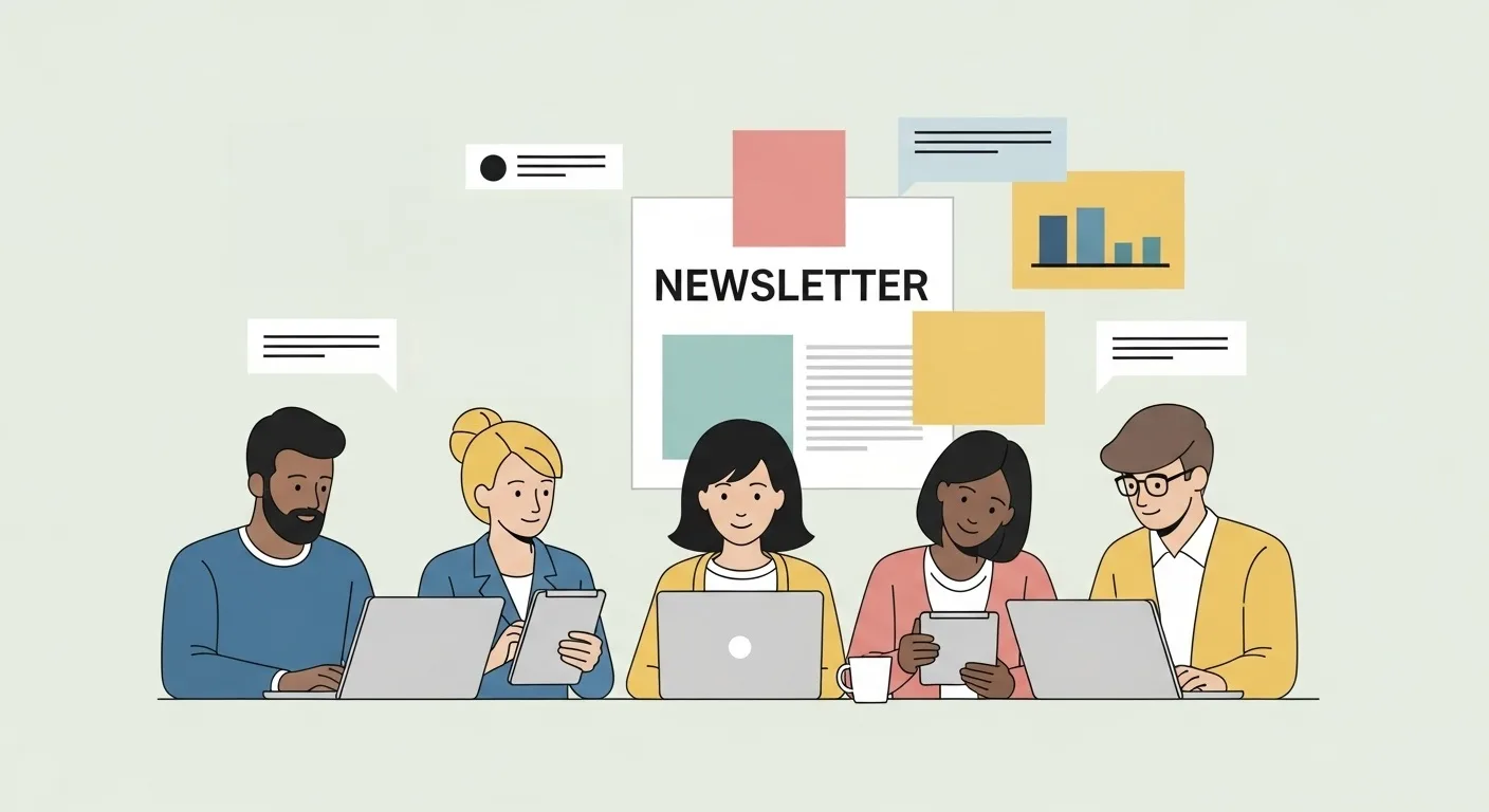 매주 뉴스레터 발송, 더 이상 부담 갖지 마세요